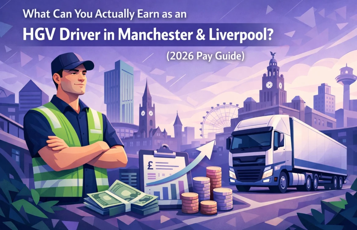 What Can You Actually Earn as an HGV Driver in Manchester & Liverpool? (2026 Pay Guide)