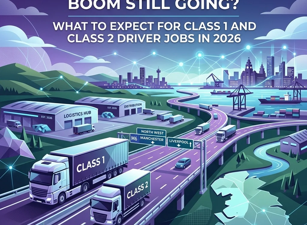 Is the North West Logistics Boom Still Going? What to Expect for Class 1 and Class 2 Driver Jobs in 2026