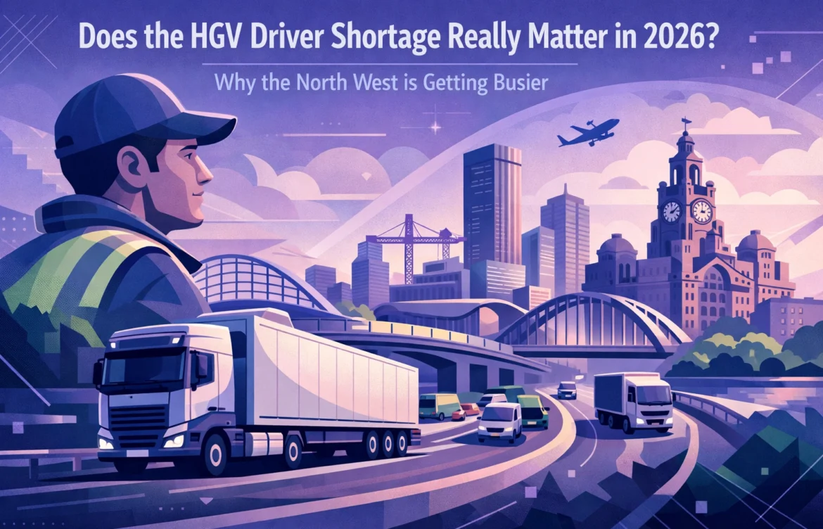 Does the HGV Driver Shortage Really Matter in 2026? Why the North West is Getting Busier