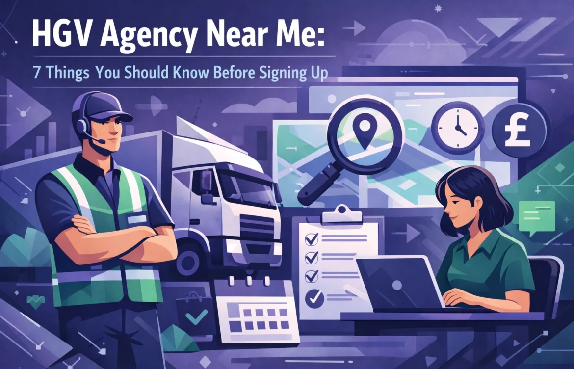 HGV Agency Near Me: 7 Things You Should Know Before Signing Up