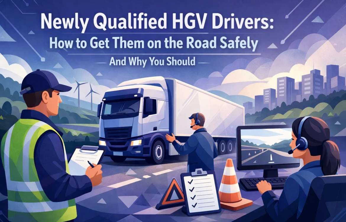 Newly Qualified HGV Drivers: How to Get Them on the Road Safely (And Why You Should)